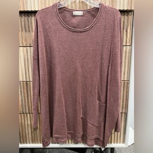 Altar’d State Mauve Lightweight Tunic Sweater - Size M/L